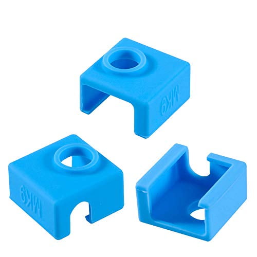 3D Printer Silicone Sock Heater Block Silicone Cover MK7 MK8 MK9 Hotend Heater Protect for Creality CR-10 Mini S4,S5 Anet A8 Ender 3